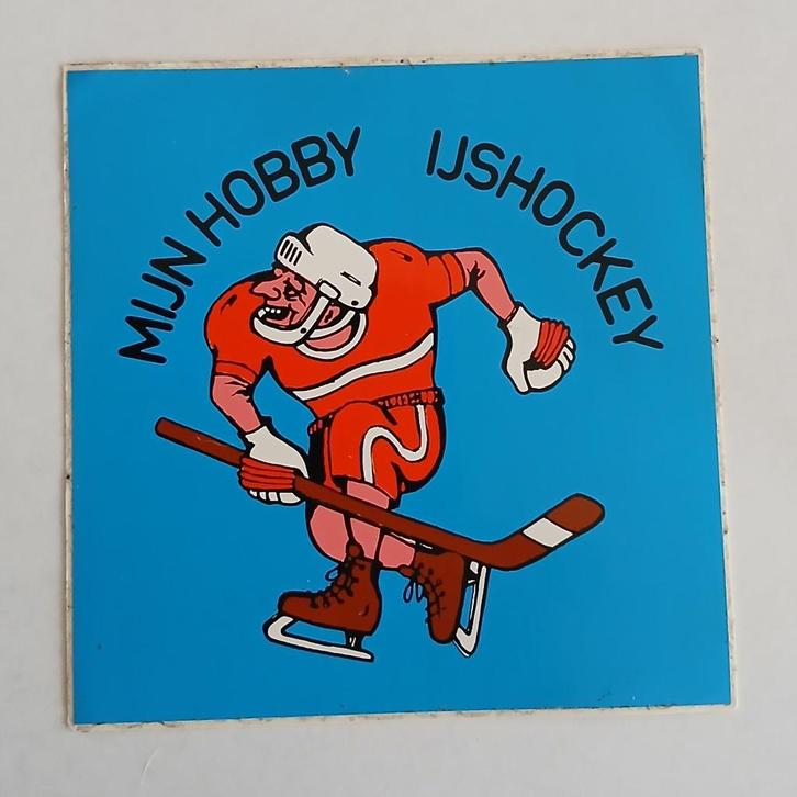 Mijn hobby IJshockey, Verzamelen, Stickers, Zo goed als nieuw, Sport, Ophalen of Verzenden