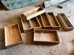 Houten kisten voor bv. stelling, Huis en Inrichting, Ophalen, Gebruikt, 50 tot 100 cm, 75 tot 100 cm