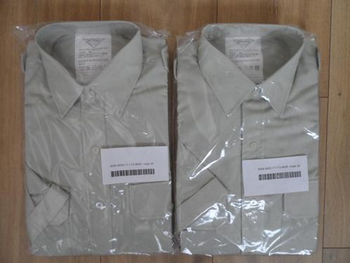 Overhemd korte mouw groen mt 38 nieuw, Kleding | Heren, Overhemden, Zo goed als nieuw, Overige kleuren, Ophalen of Verzenden