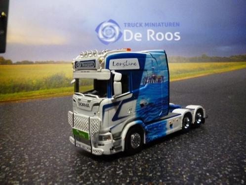 Tekno Scania Longline BB Transport met certificaat, Hobby en Vrije tijd, Modelauto's | 1:50, Nieuw, Bus of Vrachtwagen, Tekno