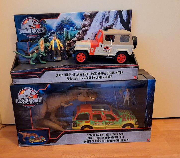 Jurassic World Legacy Collectie - 2 Sets Nieuw!!, Kinderen en Baby's, Speelgoed | Actiefiguren, Nieuw, Ophalen