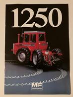 Massey Ferguson 1250 trekker tractor folder brochure, Ophalen of Verzenden, Gelezen
