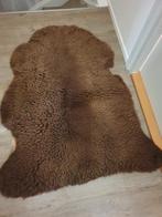 Mooie bruine echte vacht 99cm, 100 tot 150 cm, Bruin, Zo goed als nieuw, Rechthoekig