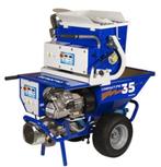 Te huur, Compact Pro 35 spuitmachine, Doe-het-zelf en Verbouw, Gereedschap | Overige machines, Ophalen, Gebruikt