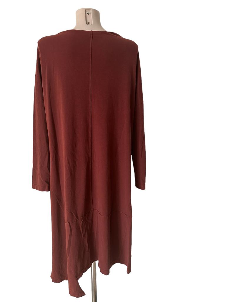 Ischiko jurk XL, Kleding | Dames, Jurken, Maat 46/48 (XL) of groter, Ophalen of Verzenden, Zo goed als nieuw, Rood