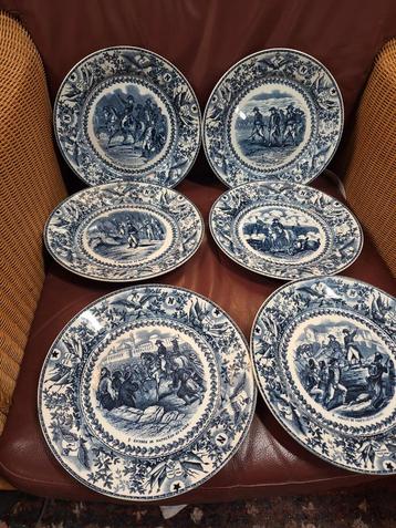 6 Borden Napoleon Borden servies borden beschikbaar voor biedingen