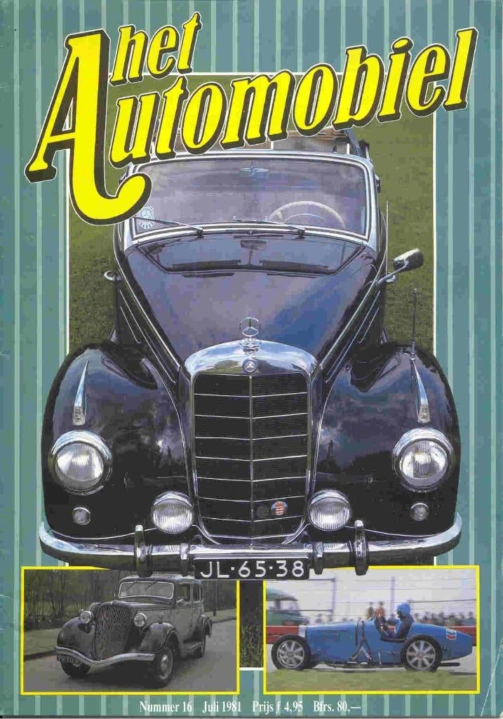 Het Automobiel 16 1981 Skoda 1101, TVR Vauxhall, MB 220 W187, Ophalen of Verzenden, Nieuw, Mercedes