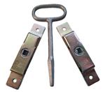 2x BAKSLOT - Bandenbakslot + Bakslot-sleutel - KOOPJE!!!, Ophalen of Verzenden