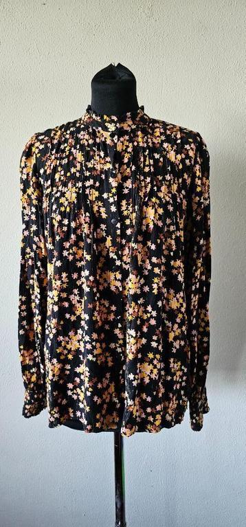 gele bloemprint top van fabienne Chapot maat 36 (27725) beschikbaar voor biedingen