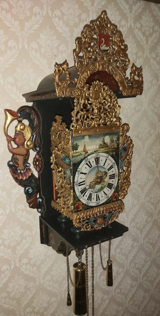 grote stoelklok dagloper, Antiek en Kunst, Antiek | Klokken, Ophalen