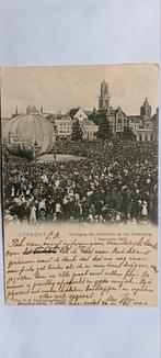 antieke ansichtkaart luchtballon op het VREDENBURG 1902, Verzamelen, Ansichtkaarten | Themakaarten, Ophalen of Verzenden, Voor 1920