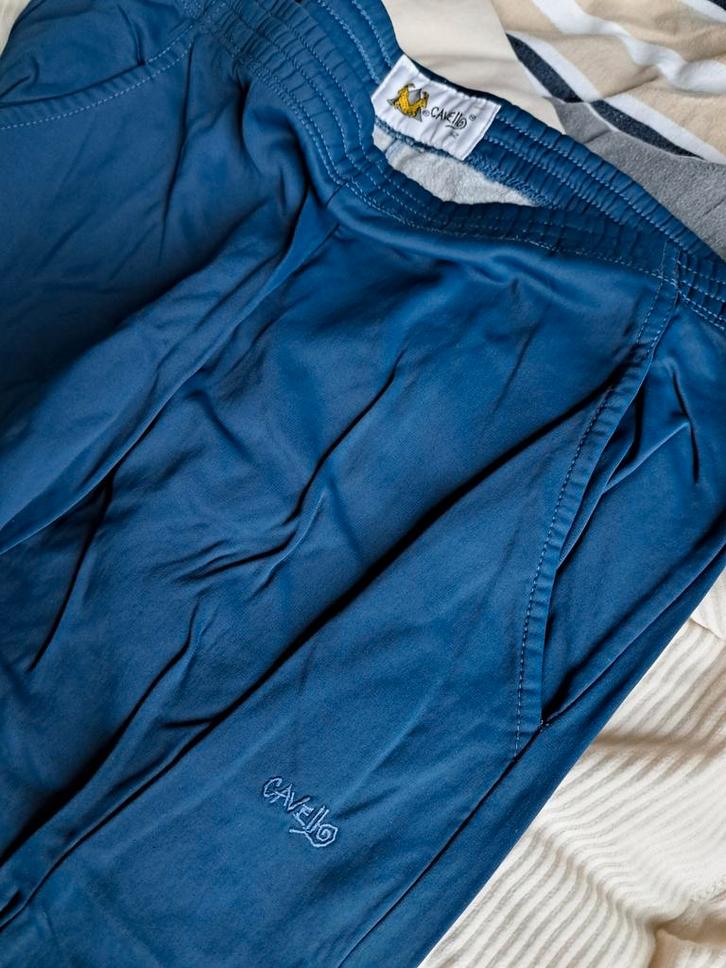Vintage Cavello Trainingsbroek Maat 52, Kleding | Heren, Broeken en Pantalons, Gedragen, Maat 52/54 (L), Blauw, Ophalen of Verzenden