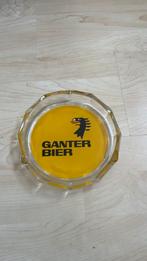 Asbak glas Ganter Bier, Verzamelen, Ophalen of Verzenden, Zo goed als nieuw, Glas of Glazen, Overige merken