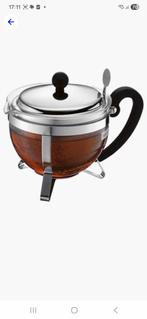 Bodum Assam Theepot met theezeef, Ophalen of Verzenden, Zo goed als nieuw