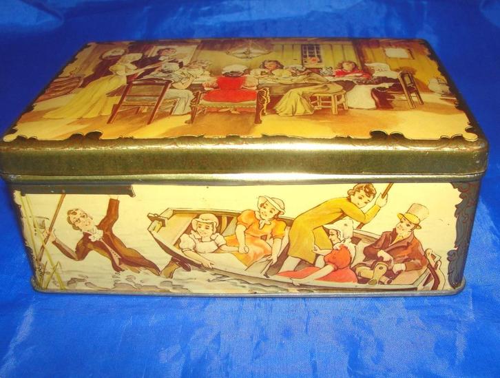 Antiek blik Brood&Banketbakkerijen J.Jansse: Camera Obscura, Antiek en Kunst, Curiosa en Brocante, Ophalen of Verzenden