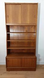 Vintage boekenkast, Ophalen, 200 cm of meer, Vintage, 50 tot 100 cm