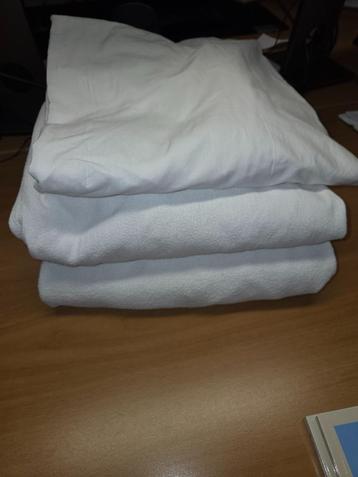 2x molton 90x220 + hoeslaken beschikbaar voor biedingen