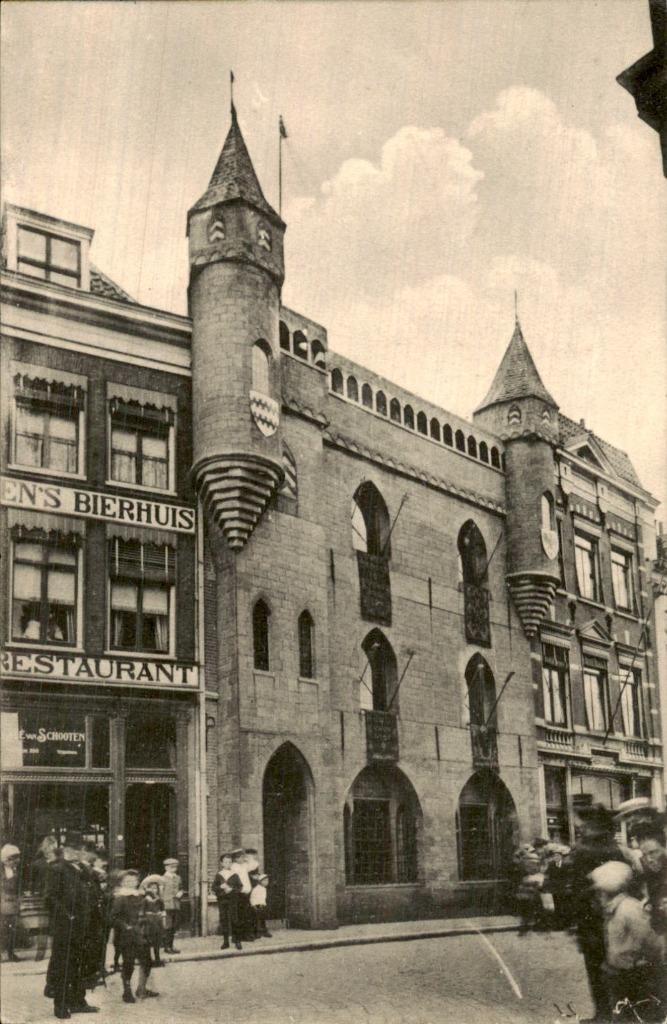 Restaurant bierhuis, Verzamelen, Ansichtkaarten | Nederland, Gelopen, Utrecht, 1960 tot 1980, Ophalen of Verzenden