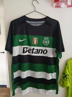 Gesigneerd Sporting Lissabon shirt met fotobewijs, Maat XL, Ophalen of Verzenden, Gebruikt, Shirt