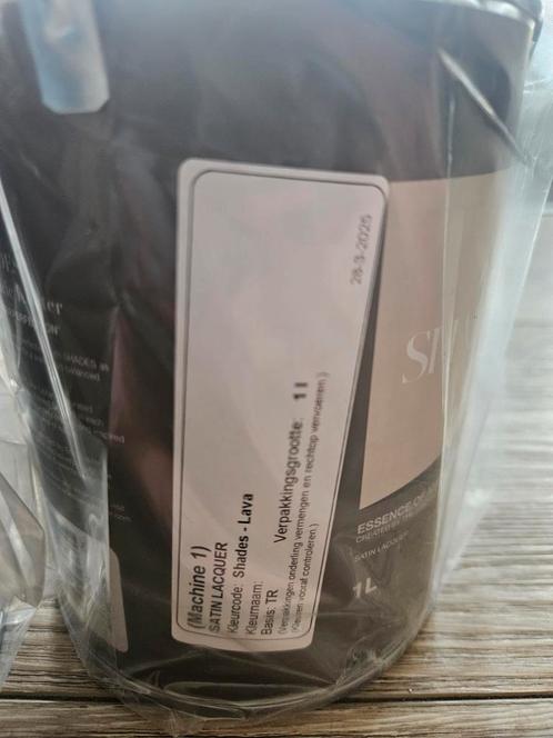 Shades by Eric Kuster Lak Lava 4 blikken van 1 liter, Doe-het-zelf en Verbouw, Verf, Beits en Lak, Nieuw, Lak, Minder dan 5 liter