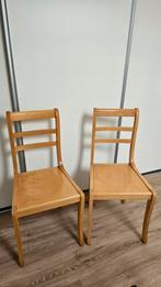 Twee houten stoeltjes, Huis en Inrichting, Stoelen, Ophalen, Gebruikt, Twee, Hout