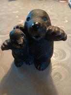 Beeldje van 2 mollen van Gilde Handwerk, Ophalen