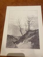 Prenten van landschappen van Hendrik Christiaan Spruit, Ophalen, Natuur, Gebruikt, Voor 1940