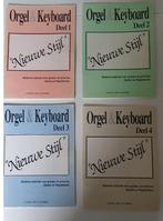 4 Lesboeken voor Keyboard "Orgel & Keyboard Nieuwe Stijl", Muziek en Instrumenten, Bladmuziek, Ophalen, Zo goed als nieuw, Les of Cursus