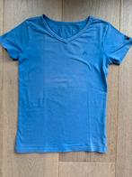 blauw v-hals t-shirt km Sean B maat 8 (122/128) RETOUR, Kinderen en Baby's, Kinderkleding | Maat 122, Gebruikt, Ophalen of Verzenden