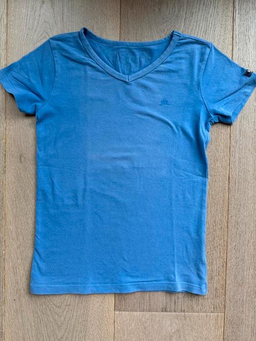 blauw v-hals t-shirt km Sean B maat 8 (122/128) RETOUR, Kinderen en Baby's, Kinderkleding | Maat 122, Gebruikt, Jongen, Shirt of Longsleeve