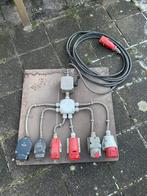 Stekker/stopcontact bord 380 volt, Doe-het-zelf en Verbouw, Elektra en Kabels, Gebruikt, Stekker, Ophalen