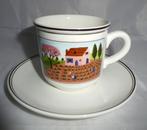 Villeroy&Boch Design Naif Kop en schotel Tuinman, Huis en Inrichting, Keuken | Servies, Ophalen of Verzenden, Zo goed als nieuw