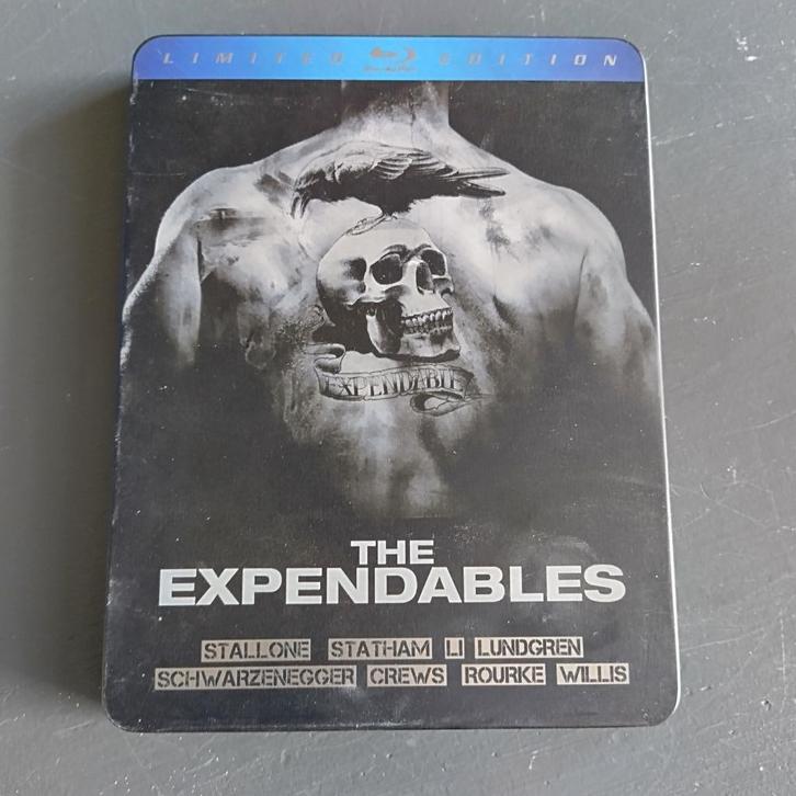A2-1) The Expendables - steelcase, Cd's en Dvd's, Blu-ray, Zo goed als nieuw, Ophalen of Verzenden