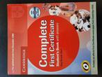 Cambridge Complete First Certificate incl. CD, Boeken, Ophalen, Gelezen