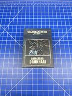 Warhammer 40k Drukhari Data Cards, Hobby en Vrije tijd, Wargaming, Greenjanko@wp.pl, Gebruikt, Figuurtje(s), Abraham Kampstraat 31