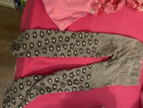 Legging grijs (maillot stof) in maat 122/128, Kinderen en Baby's, Kinderkleding | Maat 122, Gebruikt, Meisje, Nacht- of Onderkleding