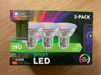 Smart led spots 3 pack nieuw, Huis en Inrichting, Lampen | Losse lampen, Led-lamp, Minder dan 30 watt, Nieuw, Bipin of Steekvoet