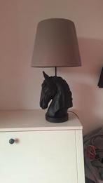 Supermooie paardenhoofd lamp., Huis en Inrichting, Lampen | Tafellampen, Ophalen, Zo goed als nieuw, Minder dan 50 cm