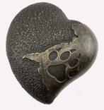 bronzen urn / URN MET AFDRUK VAN EEN HONDENPOOT / ASURN, Nieuw, Info@huisentuindecoratiemarie.nl, Huis en tuin decoratie marie