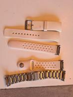 Diverse Samsung Gear S2 horlogeband - 20mm, Gebruikt, Minder dan 4 cm, Ophalen of Verzenden, Zilver