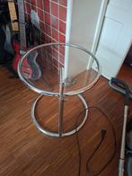 Eileen Gray bijzettafel replica., Huis en Inrichting, Tafels | Bijzettafels, Ophalen, Minder dan 55 cm, Gebruikt, Rond