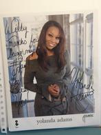 JOLANDA ADAM'S GOSPEL SINGER USA, Ophalen of Verzenden, Nieuw, Foto of Kaart, Gesigneerd