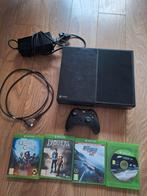 Xbox one met 4 games, 1 controller en kabels, Xbox One, Ophalen of Verzenden, Zo goed als nieuw, S