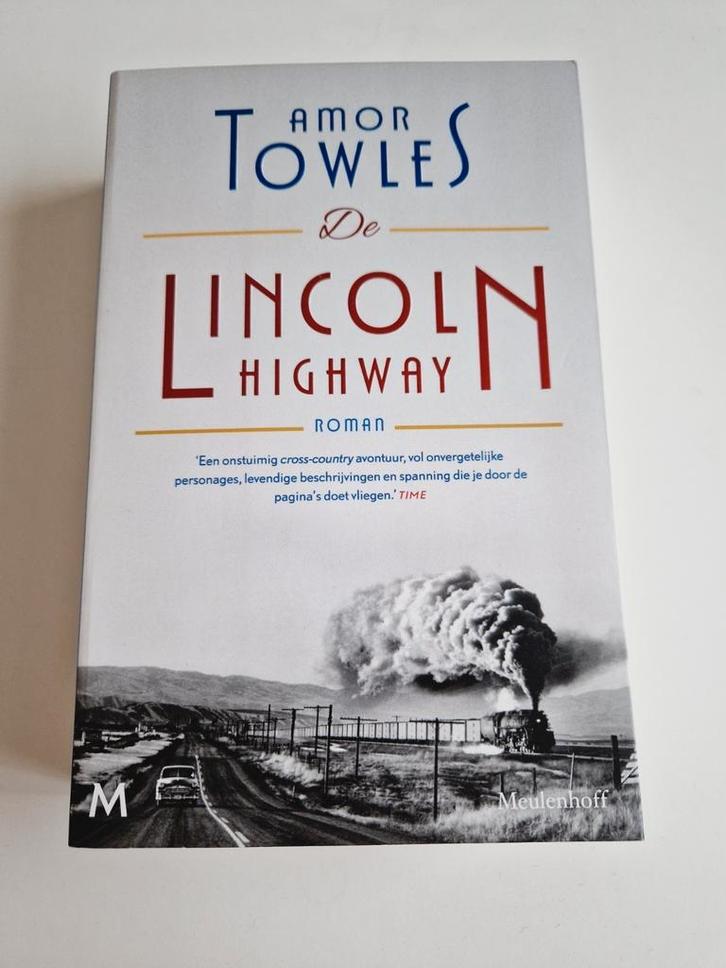 Historische roman: Amor Towles - De Lincoln highway, Boeken, Historische romans, Nieuw, Ophalen of Verzenden