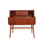 Scandinavisch midcentury bureau, secretaire, Huis en Inrichting, Kasten | Secretaires, Ophalen, Gebruikt, Onbekend, Onbekend