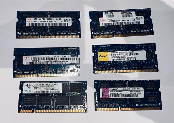 4GB Laptop RAM Geheugen ddr3/ddr3L, Computers en Software, RAM geheugen, Gebruikt, Laptop, 4 GB, DDR3, Ophalen of Verzenden