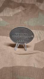 WO2 Duitse Gestapo penning, Ophalen of Verzenden, Duitsland
