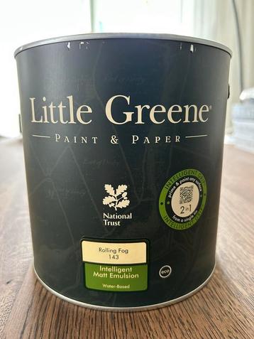 Muurverf Little Green kleur Rolling fog. beschikbaar voor biedingen