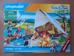Playmobile Family Fun 70743 Familie op kampeertocht, Ophalen of Verzenden, Zo goed als nieuw, Complete set