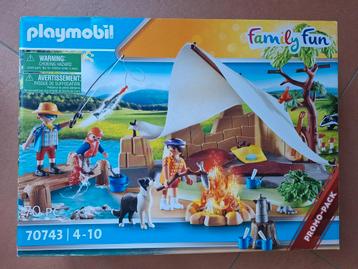 Playmobile Family Fun 70743 Familie op kampeertocht  beschikbaar voor biedingen
